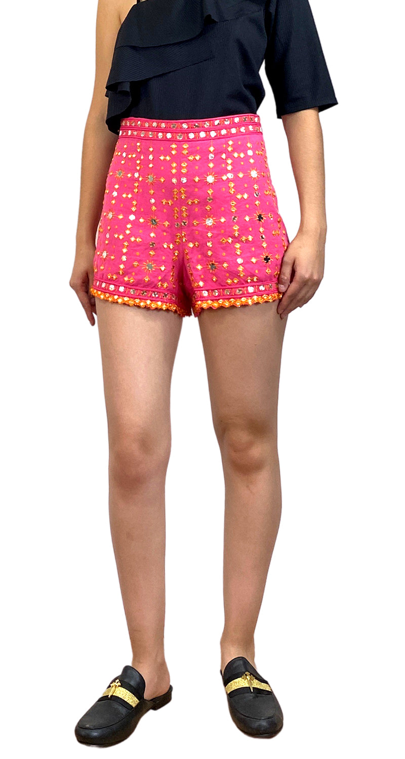 Short Rosado Espejos Zara Market People