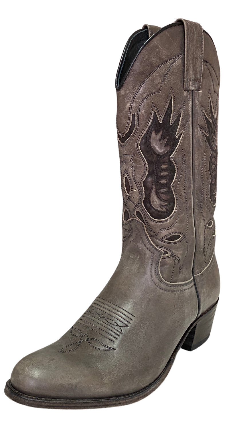 Botas cowboy online grises