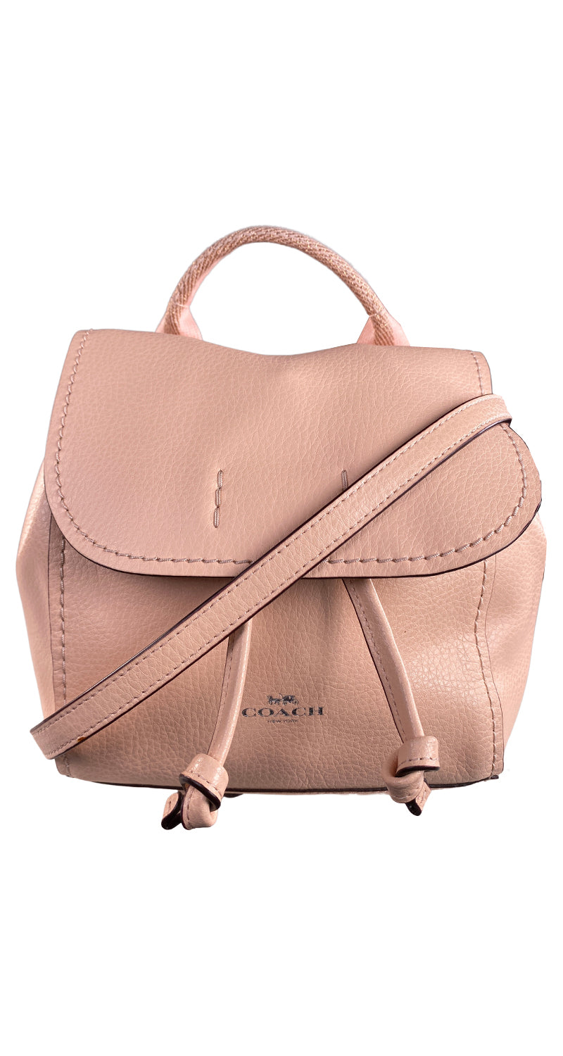 Mochila coach outlet rosa