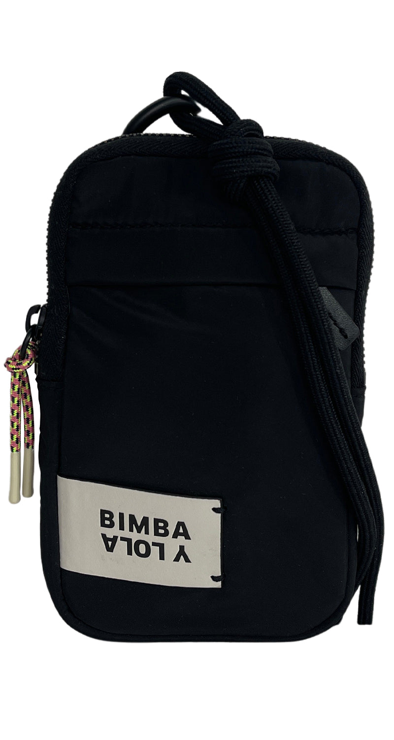 BIMBA Y LOLA Minibolso nylon negro