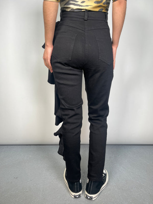 Jeans Negro Vuelos