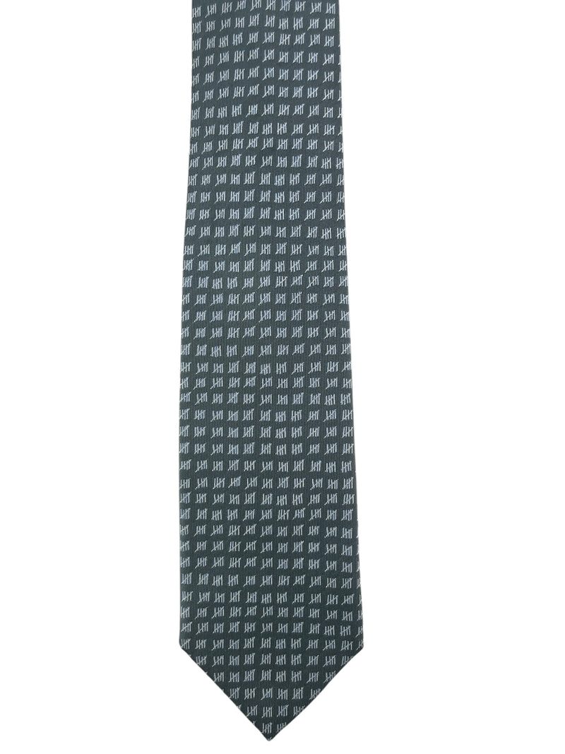 Corbata Gris Seda