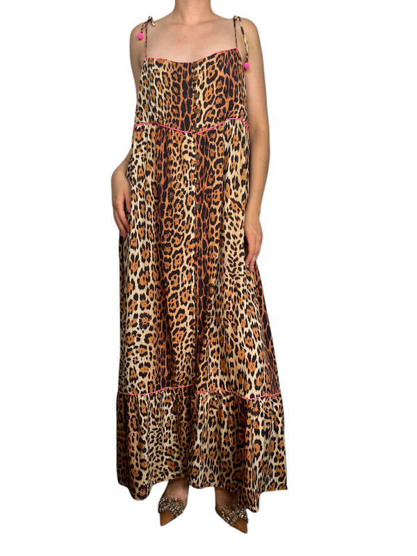 Vestido Leopardo Viscosa