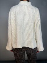 Sweater Botones en Cuello