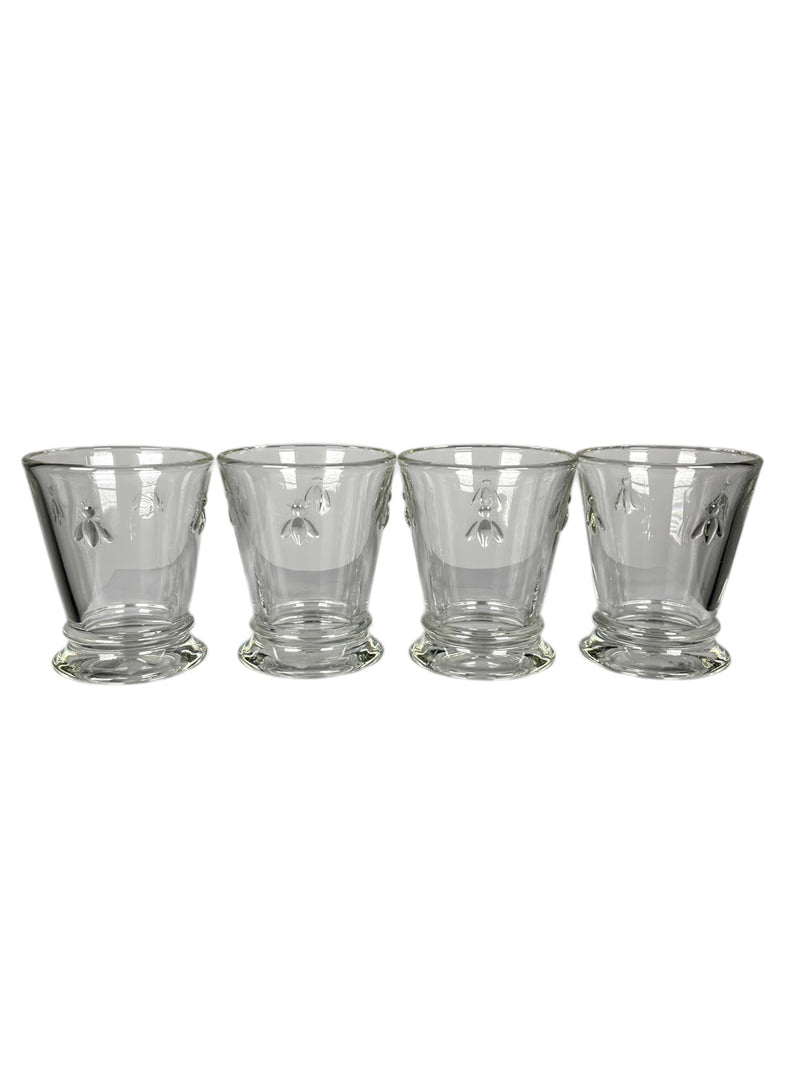 Set 4 Vasos Abejas