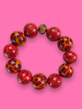 Pulsera Esferas Rosado