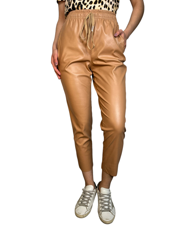 Pantalón Jogger Ecocuero