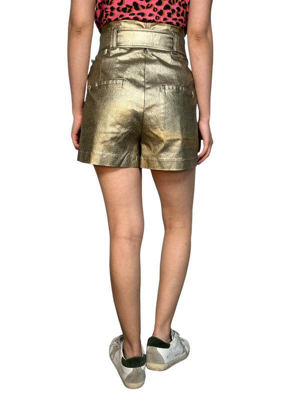 Shorts Viscosa Gold