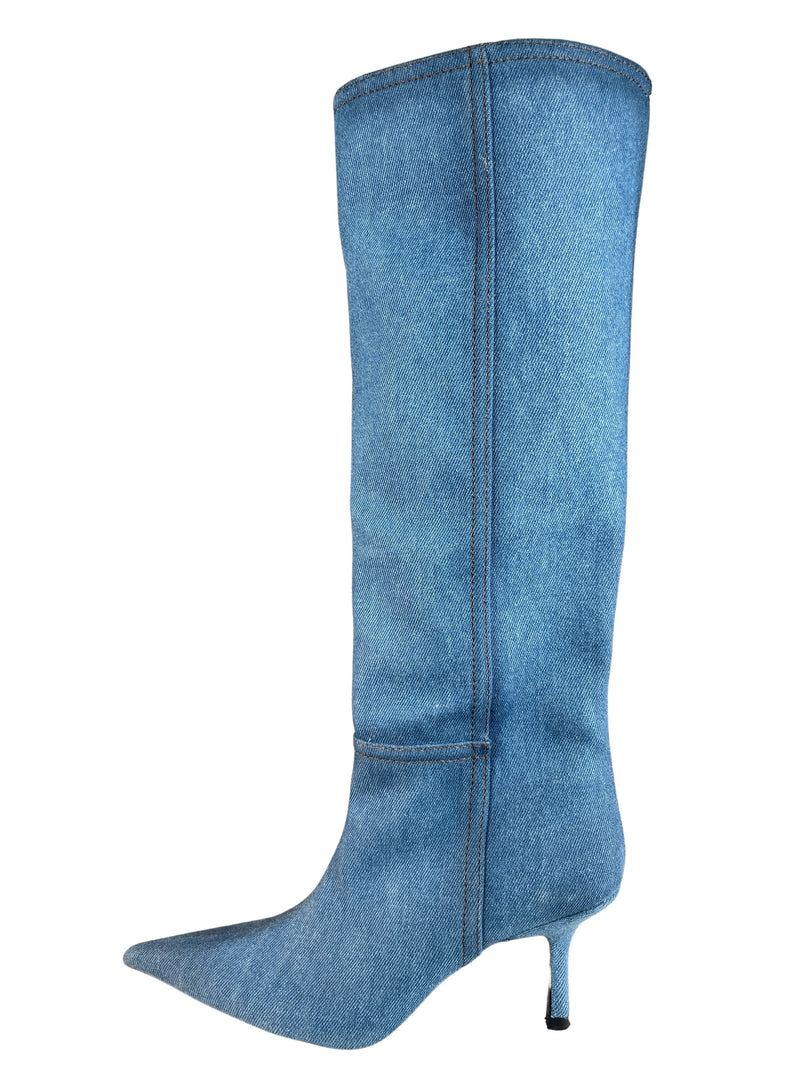 Botas Largas Denim