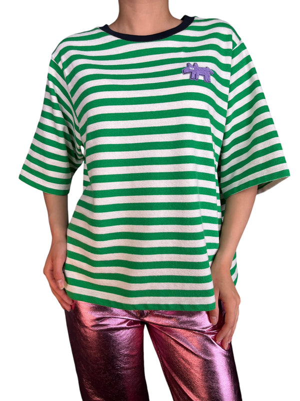 Polera Rayas Verde