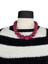 Collar Esferas Purple