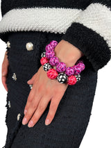 Pulsera Esferas Lila