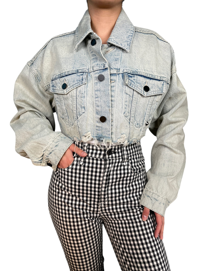 Chaqueta Denim Corta