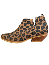 Botines Cuero Animal Print