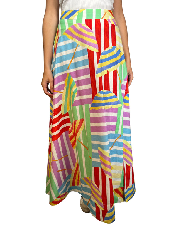 Falda Maxi Multicolor