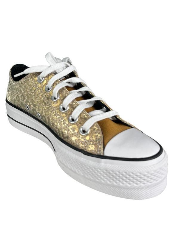 Zapatillas Leopard Gold