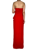 Vestido Strapless Drapeado