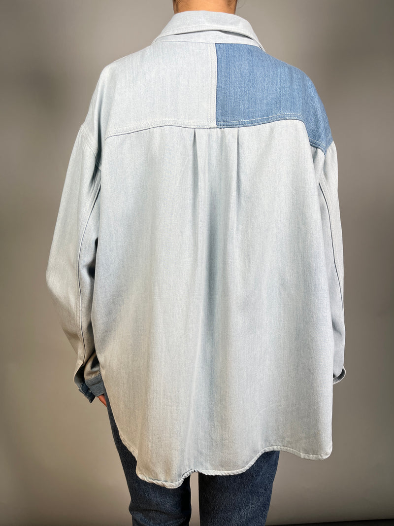 Sobrecamisa Denim