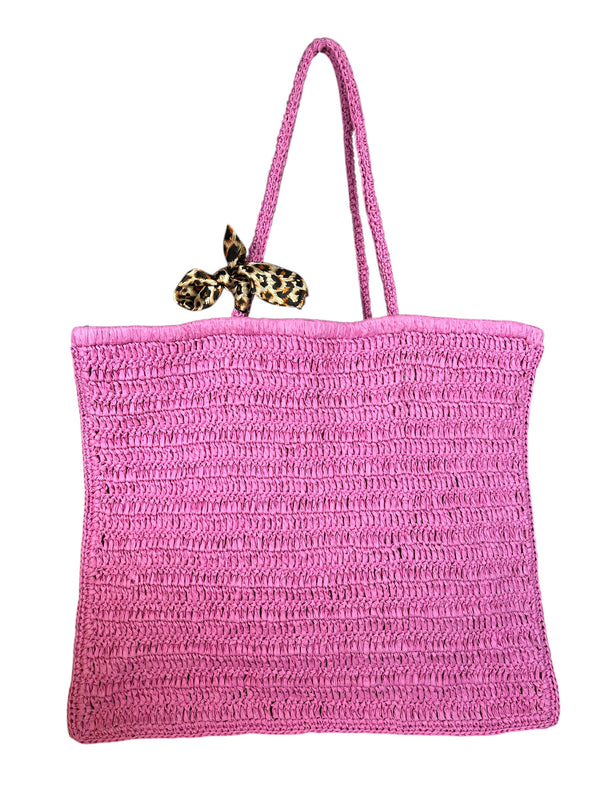 Bolso De Playa Rosa