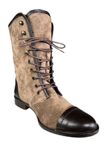 Botas Brown Suede Ankle