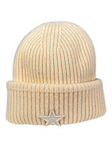 Gorro Lana Beige Unisex