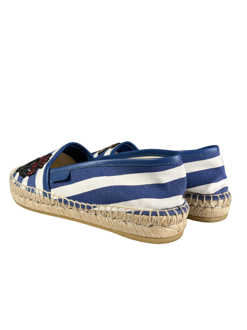 Alpargatas Rayas Azules