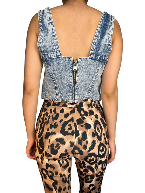 Top Charli Corset Denim