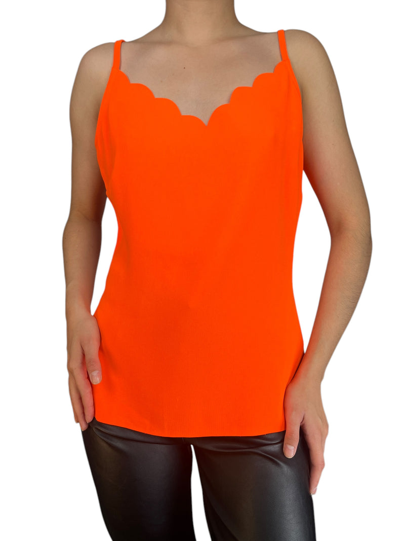 Top Naranja Fluor