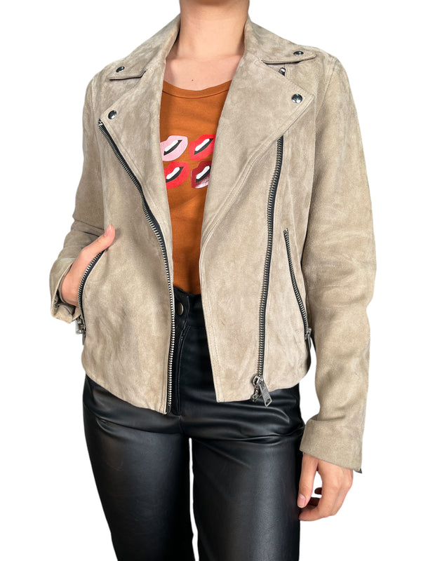 Chaqueta Suede Dalby Cuero Gamuza