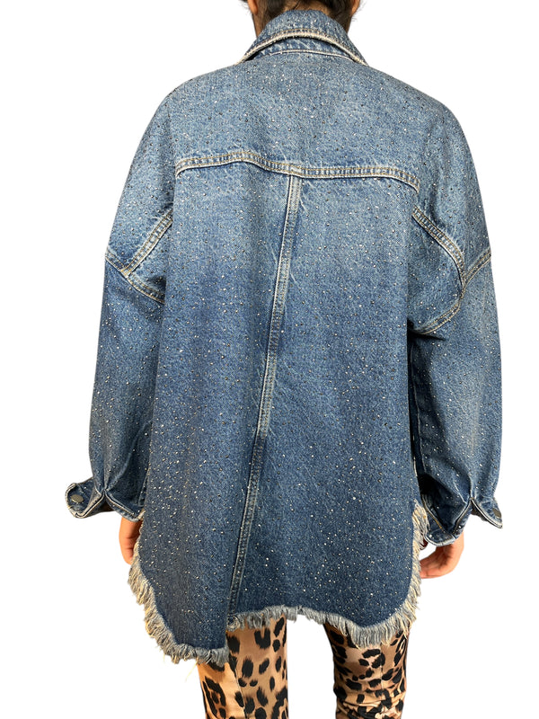 Chaqueta Denim Aplicaciones