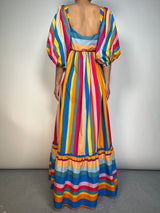 Vestido Rayas Multicolor