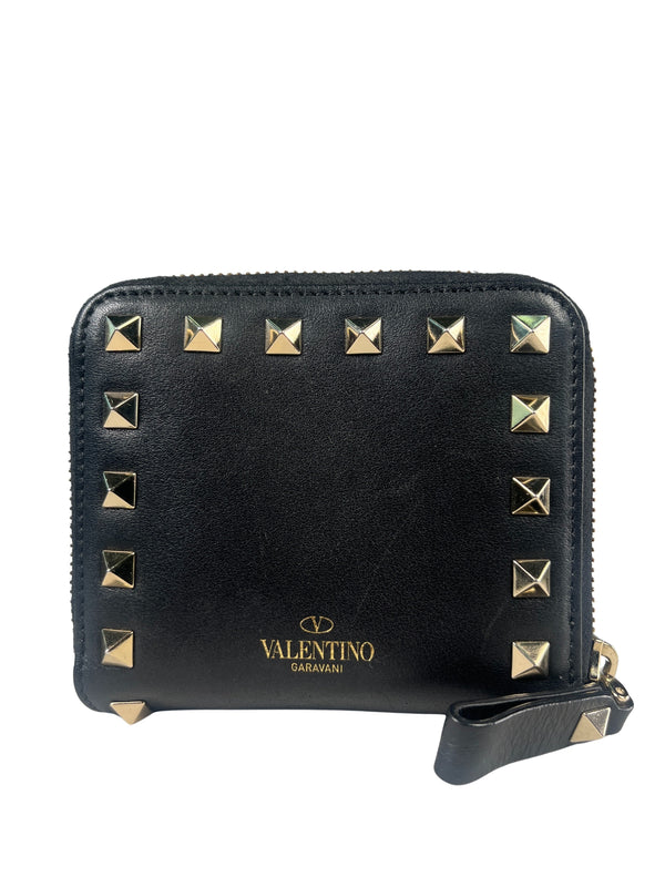 Billetera Rockstud Cuero