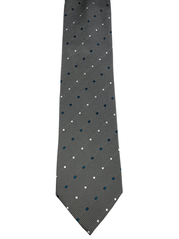 Corbata Seda Gris