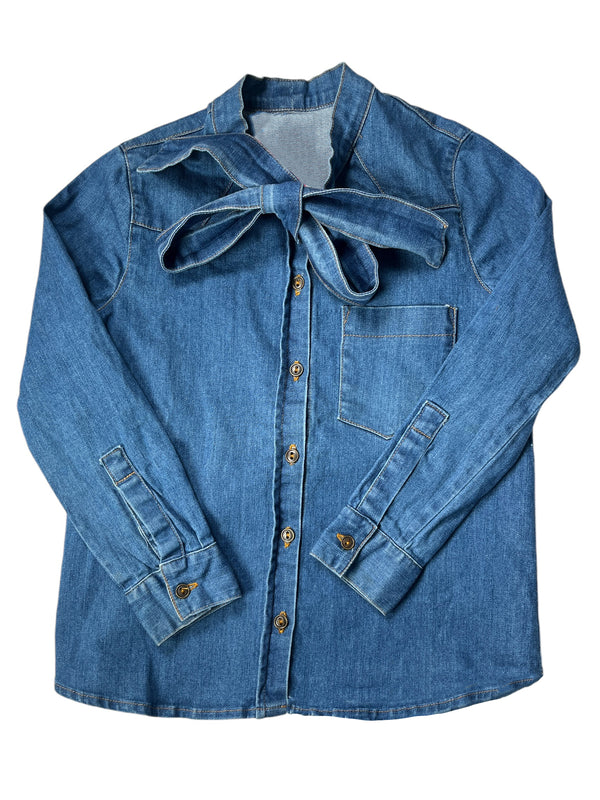 Blusa Denim Niña