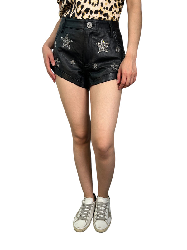 Shorts Estrellas Cuero