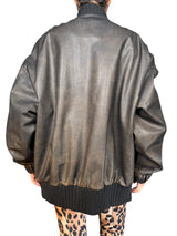 Chaqueta Bomber Ecocuero