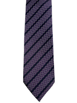 Corbata Morada Estampada