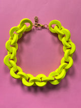 Collar Cadenas Fluor