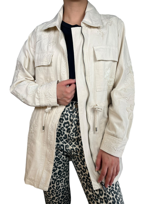 Chaqueta Army Ivory