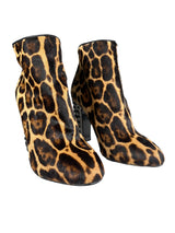 Botines Piel Leopardo