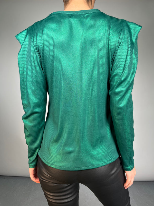 Polera Lurex Verde