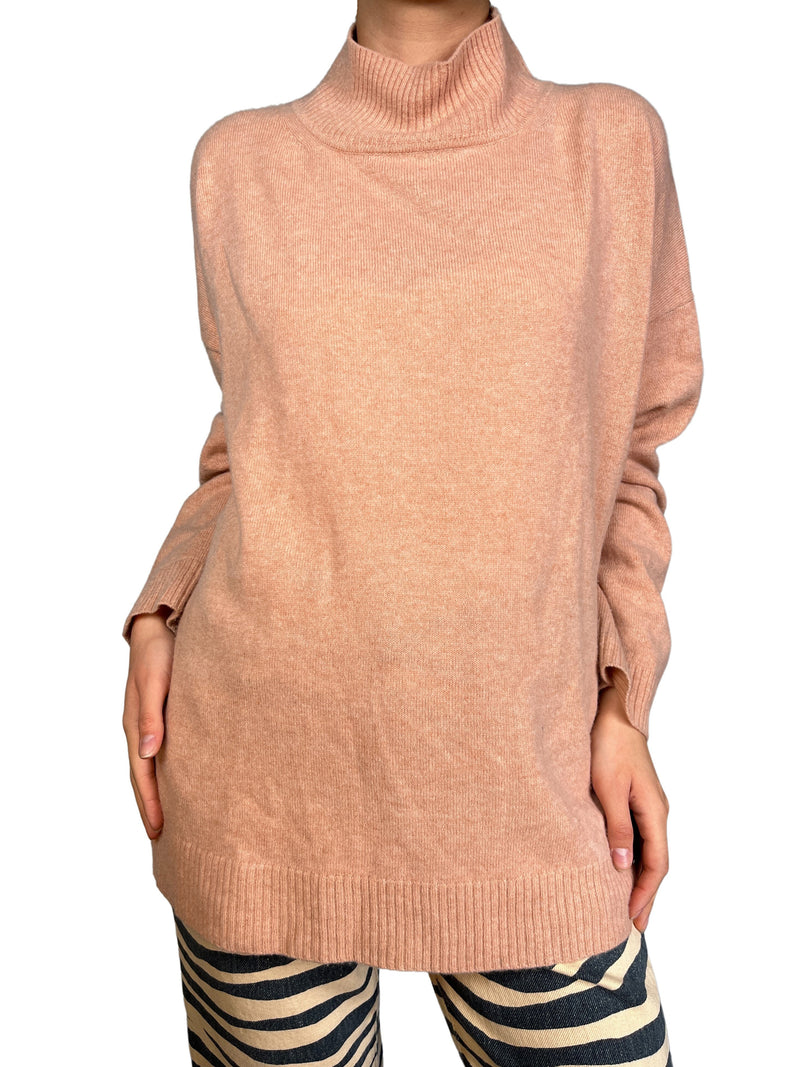 Sweater Cuello Alto Lana Merino