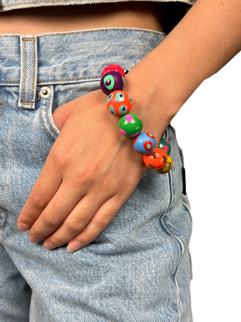 Pulsera Esferas Multicolor