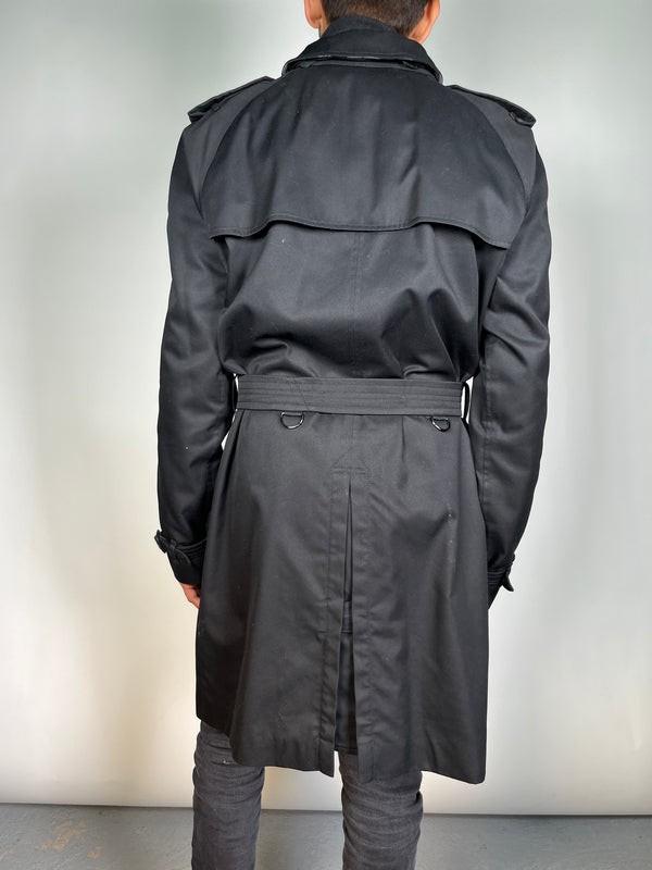 Trench Negro PLUS SIZE