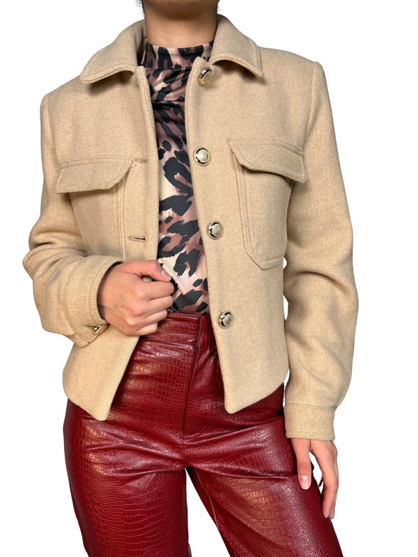 Chaqueta Beige