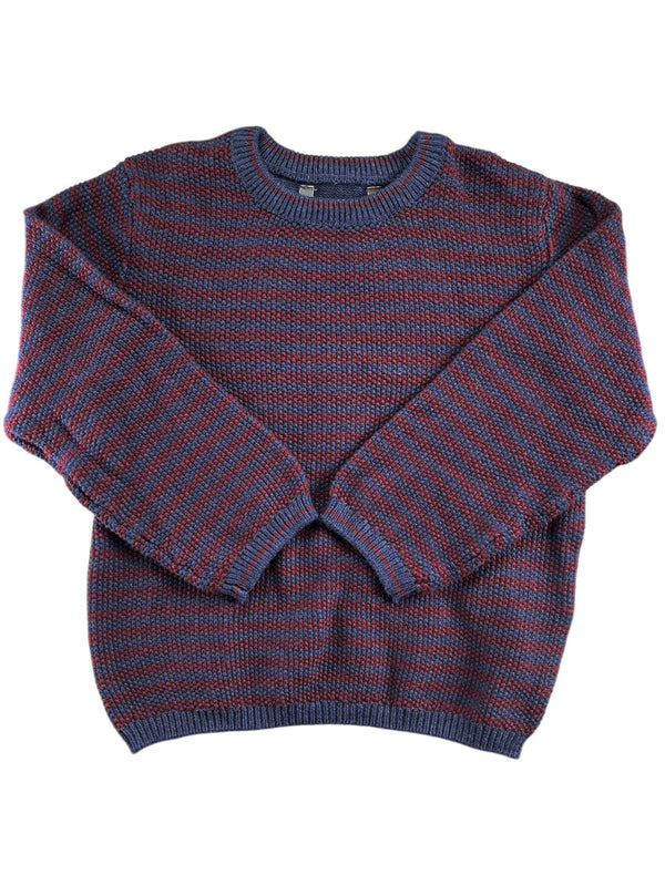 Sweater Stripes Burdeo Niño