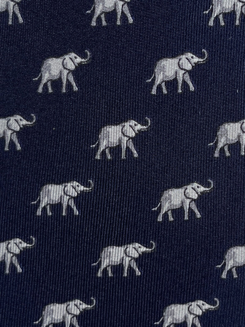 Corbata Elephant Seda