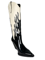 Botas Cowboy Flamas