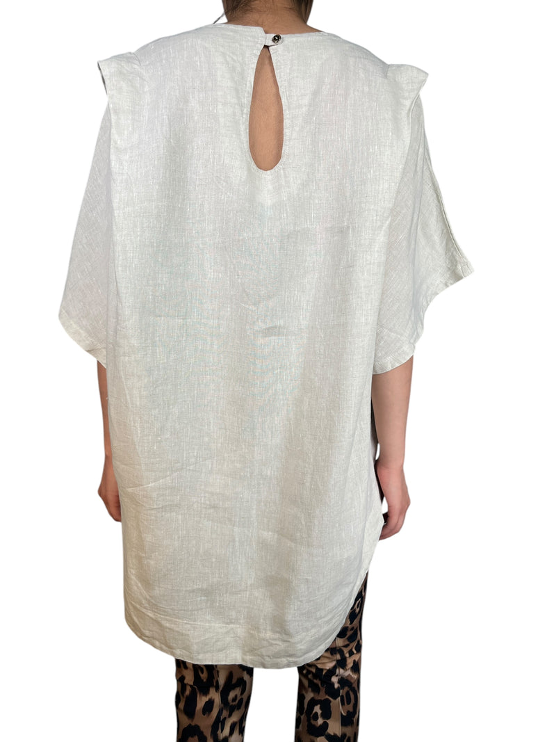 Blusa Lino Oversize