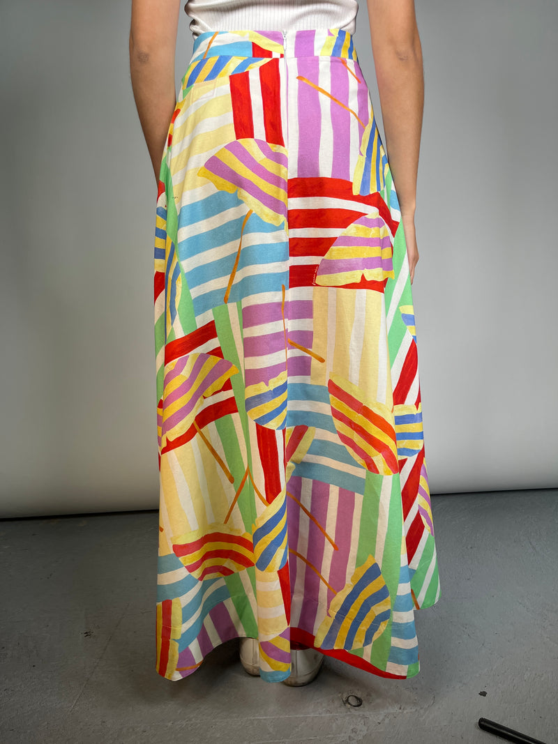 Falda Maxi Multicolor